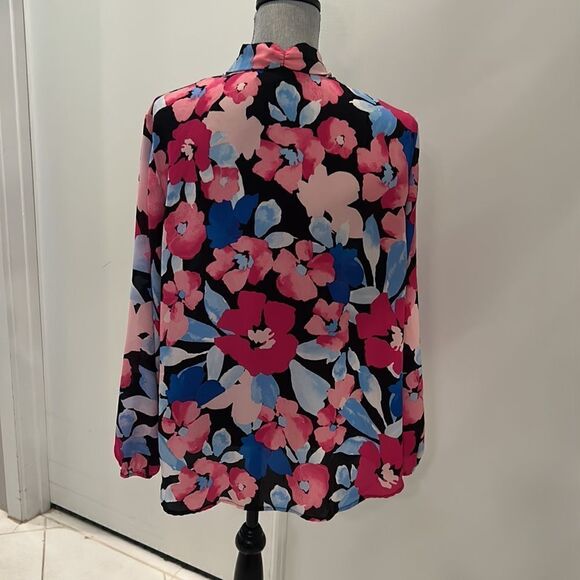 Kasper Floral Blouse - Picture 6 of 7
